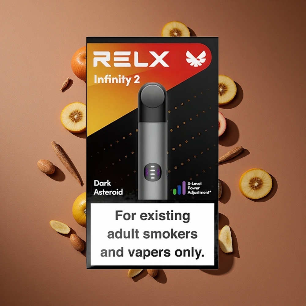 Relx Infinity 2 600-650 Pufova Siva 1.9мл Е-течности USB Type-C