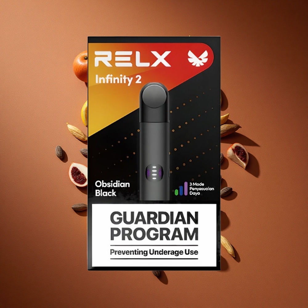 Relx Infinity 2 600-650 Pufova TamnaAsteroid 1.9 мл Е-течности 440 мАх батерија