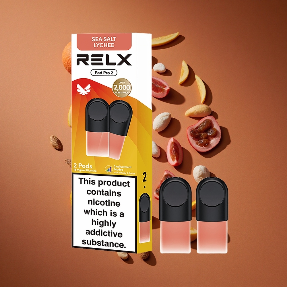 RELX Pod Pro 2 600 Pufova Liči Aroma 1.8% Никотин 1.9 мл Е-течности Kapacitet 3 Režima Podešavanja Napona