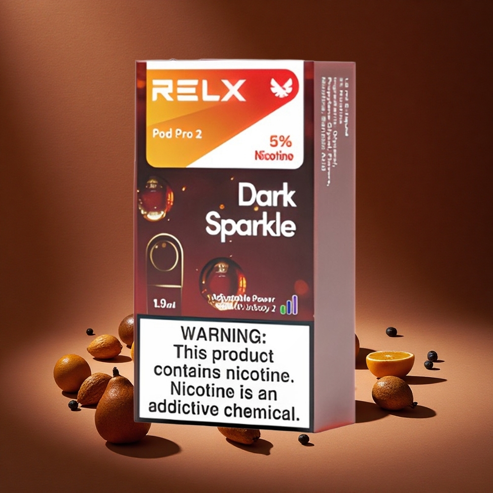 Relx Pod Pro 2 600 pauka 5% Никотин 1.9 мл Е-течности Tamni Sjaj Eco/Smooth/Boost Mode