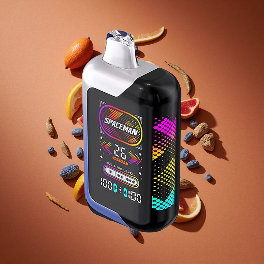 SMOK SPACEMAN SP40000 Једнократни Вапе 40000 Pufova Plava Malina Led са ekranom 2.28\" Ultra-Large LED