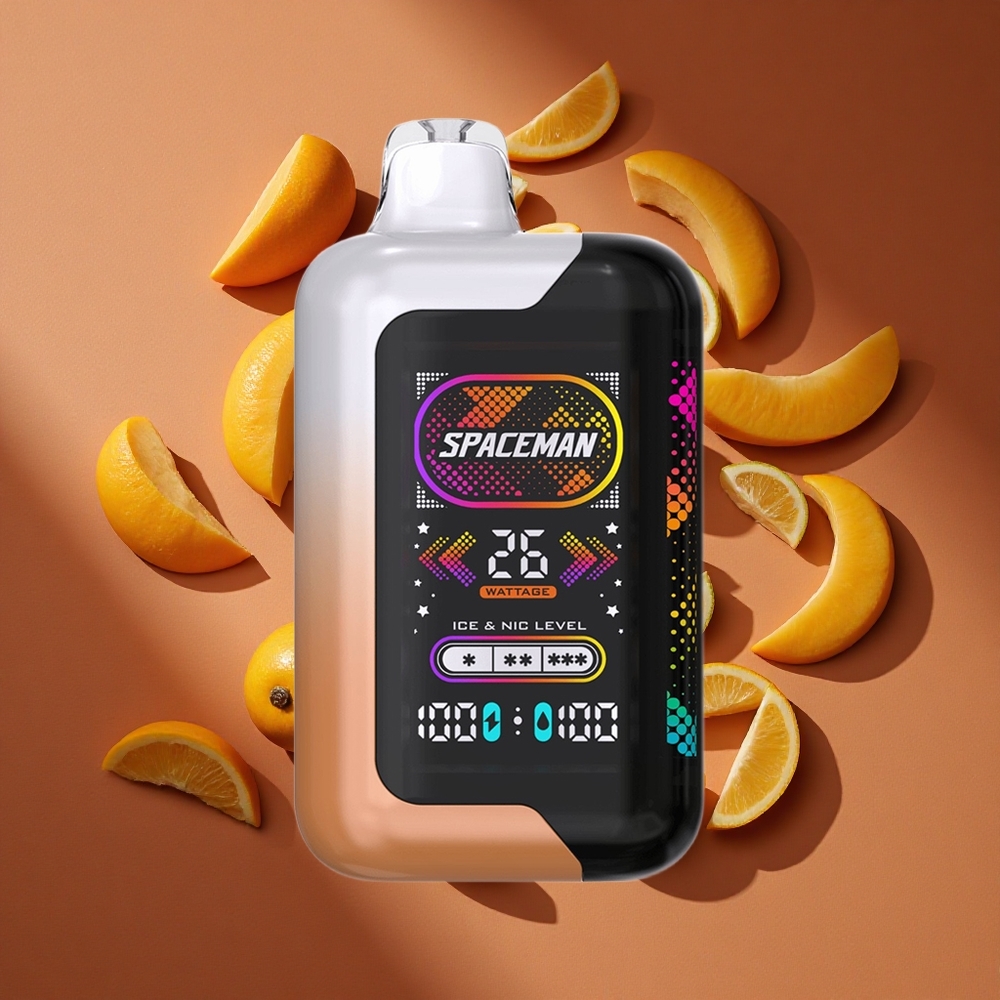 SMOK SPACEMAN SP40000 Једнократни Вапе Kisela Mango Medna Rosa 20 мл Е-течности 1000 мАх батерија