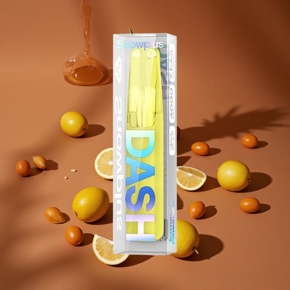 Snowplus Dash 4000 Pufova Dispozabilni Uređaj Limon Ananas Keramika 530мАх батерија