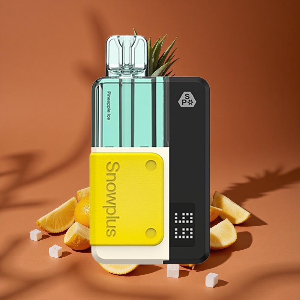 Snowplus Swift 5000 Puffs Дуал Месх Цоил Ananas Led Prefilled Pod Kit 1000мАх батерија