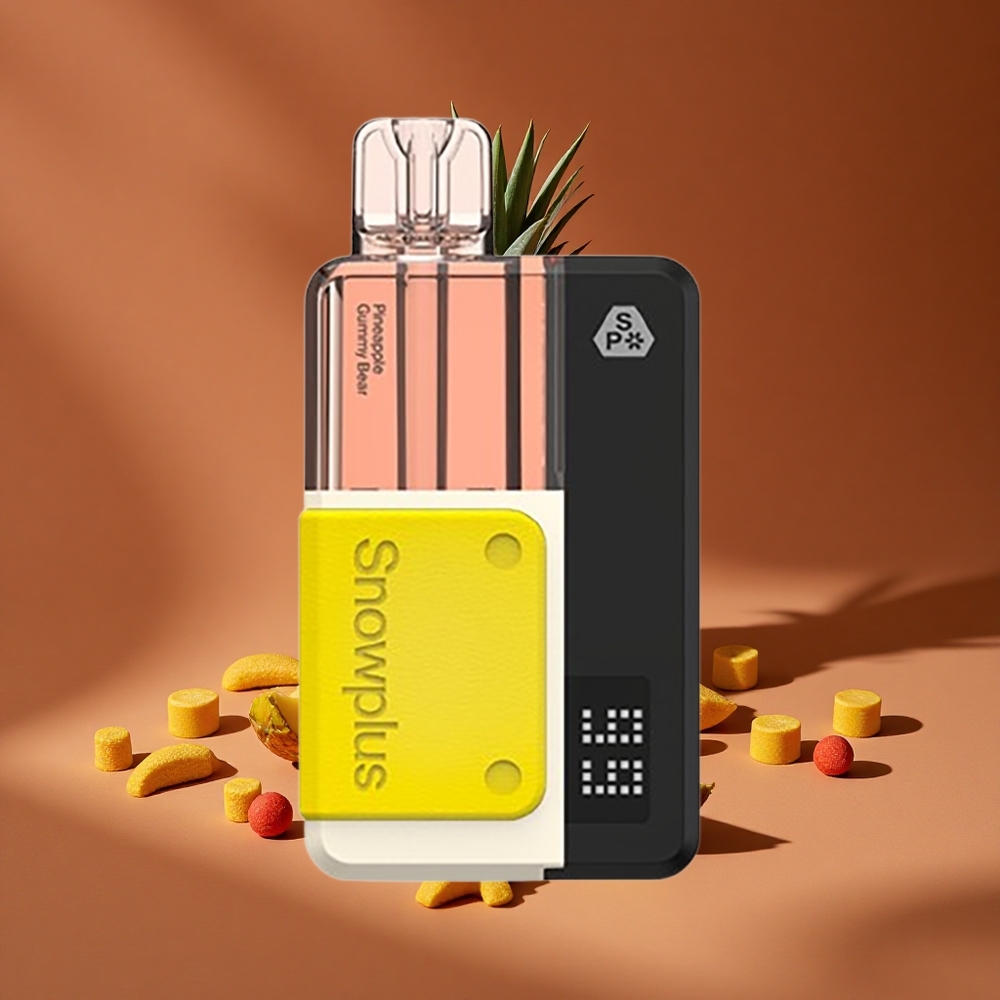 Snowplus Swift 5000 Pufova Дуал Месх Цоил 1000мАх батерија Ananas Gumeni Medved