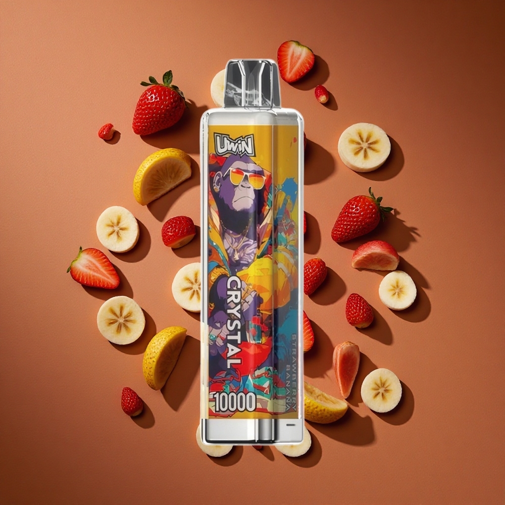 UWIN Crystal 10000 Pufova Aroma Jagoda Banana RGB Svetla и Tip-C Punjenje