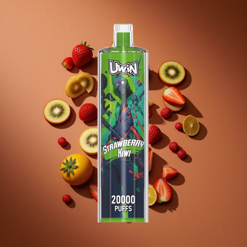 Uwin Shisha Hookah Crystal 20000 Pufova Jagoda-Kivi 22 мл Е-течности Месх Цоил