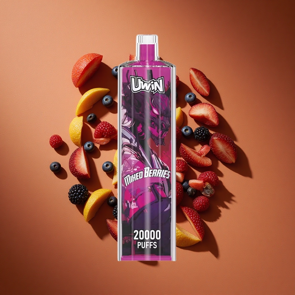 Uwin Shisha Hookah Crystal 20000 Pufova Mešano Voće 22 мл Е-течности Type-C
