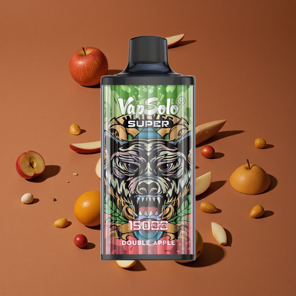 Vapsolo Super 15000 Pufova Једнократни Вапе Dve Jabuke 40 мл Е-течности 850 мАх батерија