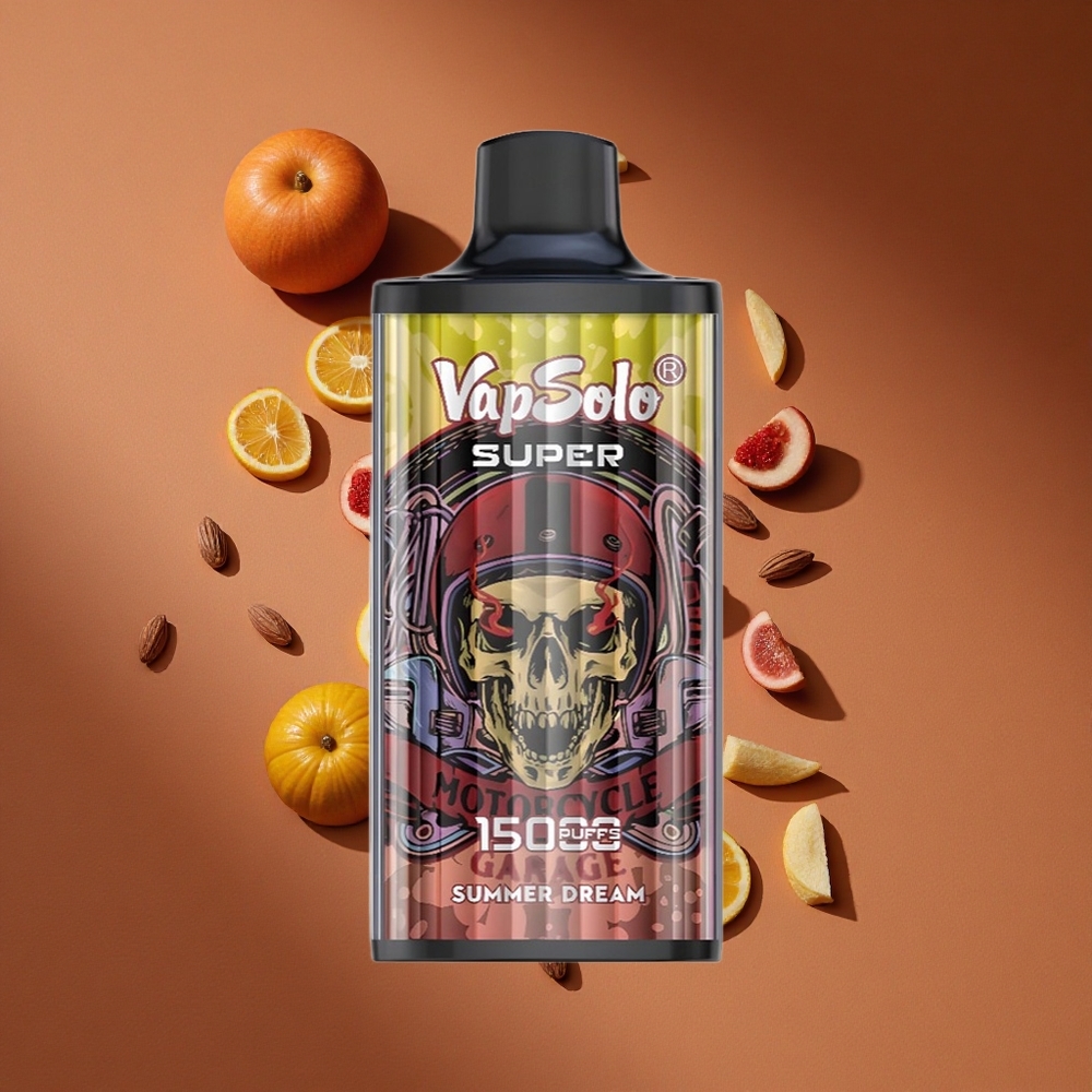 Vapsolo Super 15000 Pufova Letnji San Једнократни Вапе 40 мл Е-течности 850 мАх батерија Месх Цоил
