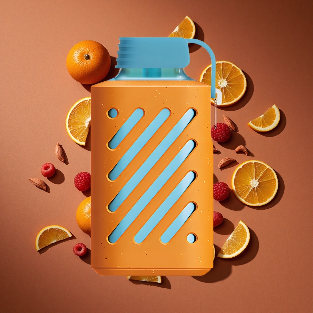 VOZOL GEAR 10000 Једнократни Вапе 10000 Pufova Malina Mandarina 20 мл Е-течности VAMT Месх Цоил
