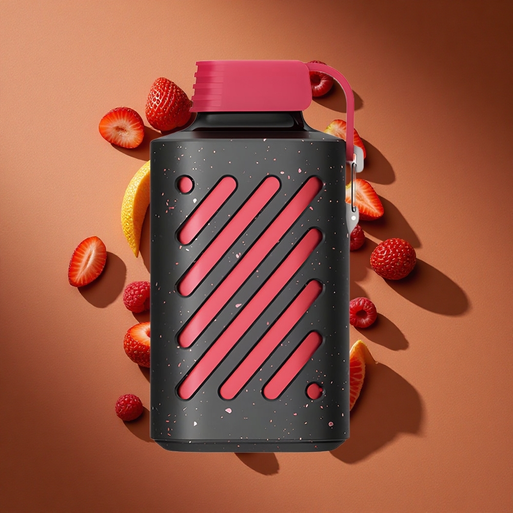VOZOL GEAR 10000 Pufova Jagoda Malina 20 мл Е-течности VAMT Месх Цоил