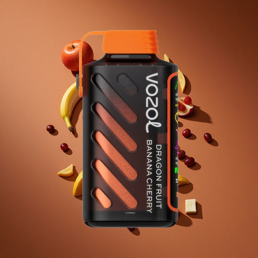 VOZOL Gear Power 20000 Pufova Pun Ekran Prikaz Zmaj Voće Banana Trešnja Дуал Месх Цоил