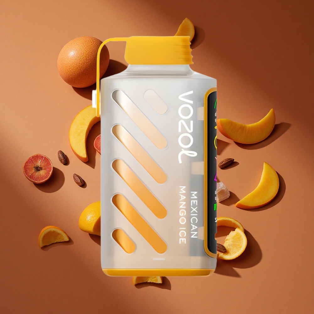 VOZOL Gear Power 20000 Pufovašaja Meksički Mango Led Дуал Месх Цоил 20 мл Е-течности
