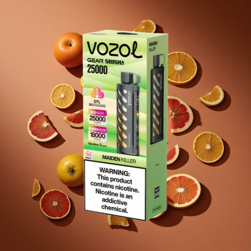 VOZOL Gear Shisha 25000 Pufova 30 Ukusna S.i.L.C Tech