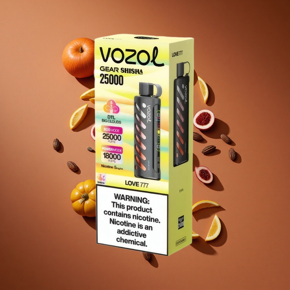 VOZOL Gear Shisha 25000 Pufova 30 Ukusna S.i.L.C Tehnologija