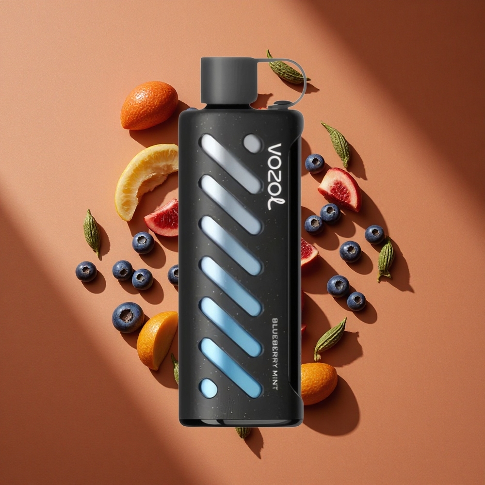 VOZOL Gear Shisha 25000 Pufova Borovnica MetДуал Месх Дуал Модес 5mg/ml