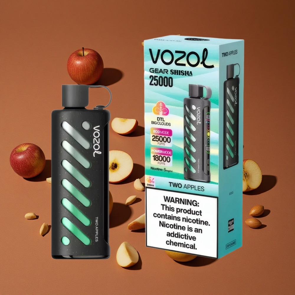 VOZOL Gear Shisha 25000 Pufova Dve Jabuke S.i.L.C TechДуал Месх Дуал Модес
