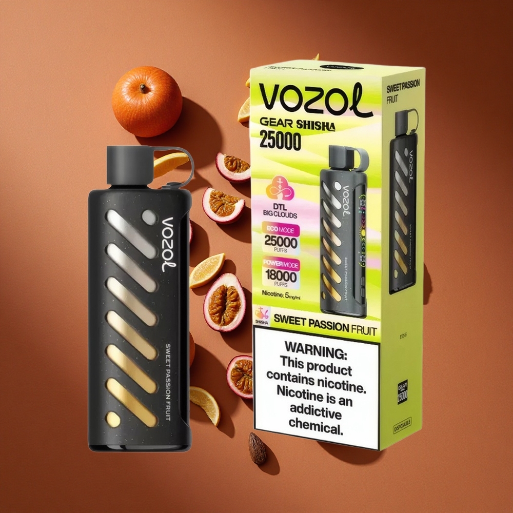 VOZOL Gear Shisha 25000 Pufova Slatka PasifloraДуал Месх Дуал Модес 5mg/ml