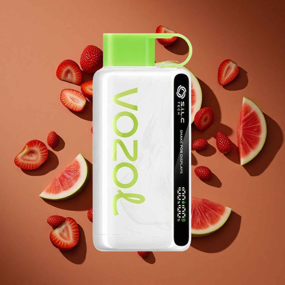 VOZOL STAR 9000/12000 Jednokratna Vape Jagoda Lubenica 650 мАх батерија Brzo Punjenje