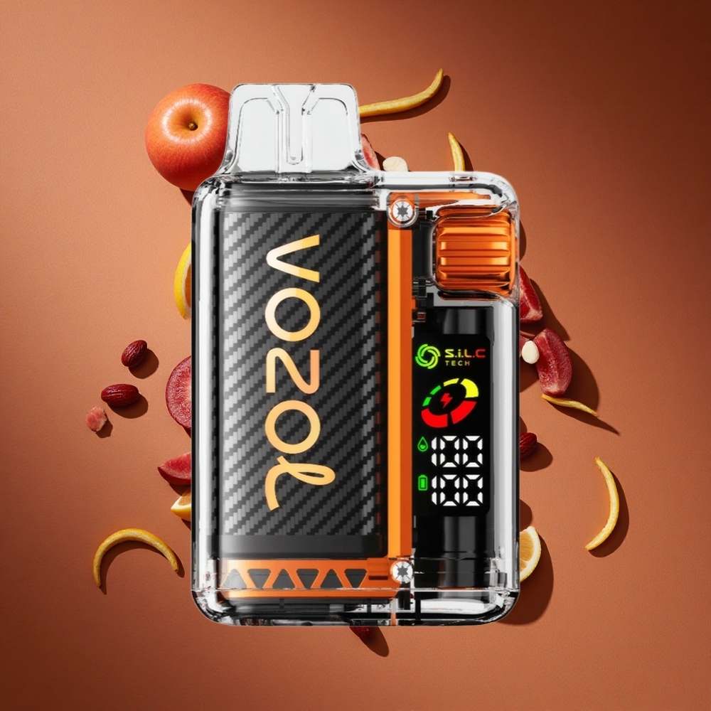 VOZOL Vista 20000 Puffs Višnja Kola са OLED Ekranom и 6 Nivoa Podešavanja Snage