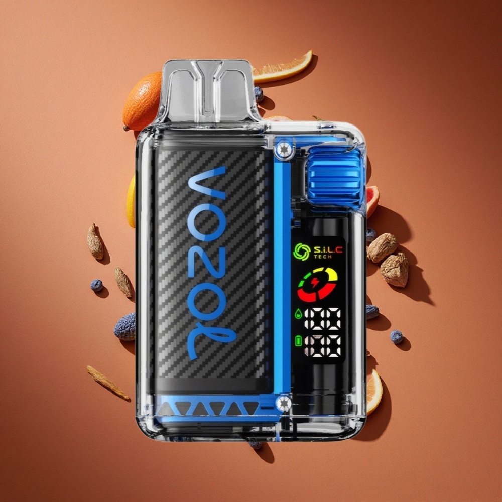 VOZOL Vista 20000 Pufova 650 мАх батерија Plava Malina Led Једнократни Вапе