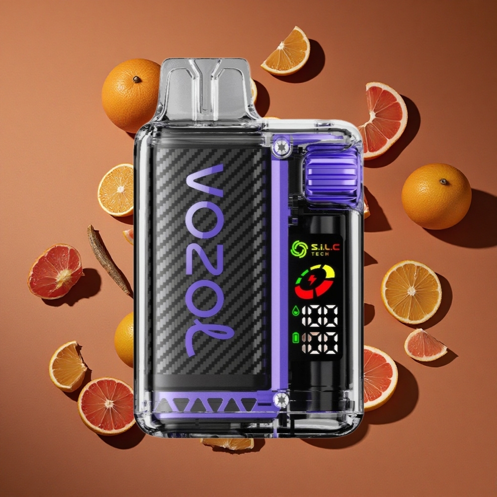 VOZOL Vista 20000 Pufova Eldeflower Grejpfrut Дуал Месх Цоил OLED Ekran