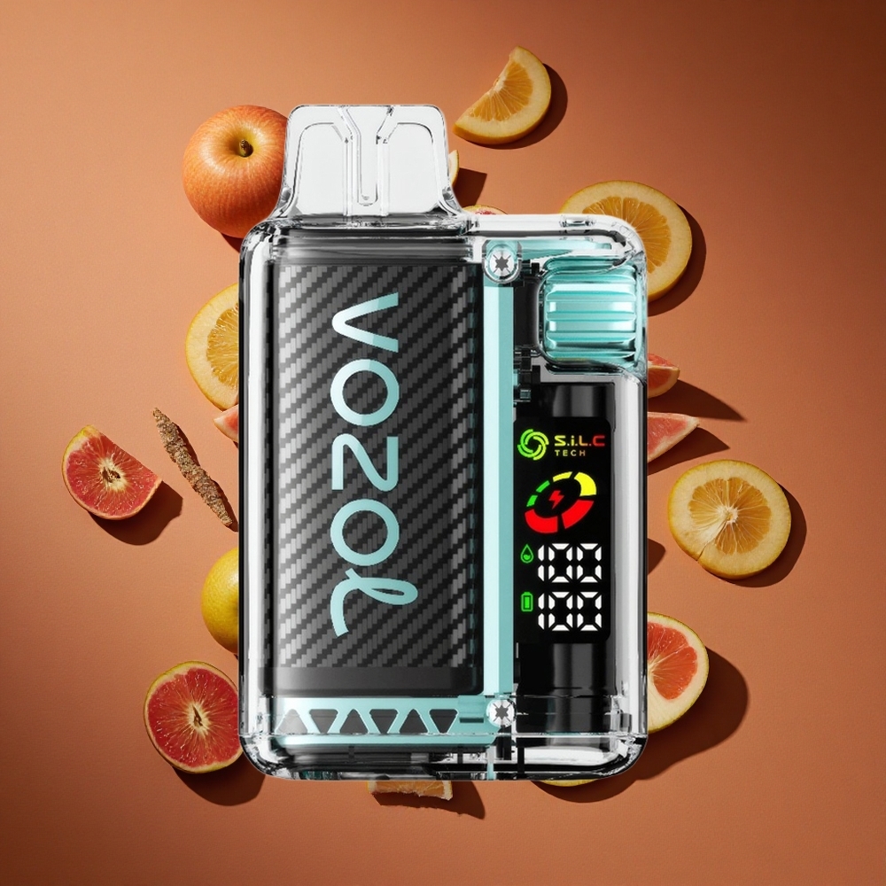 VOZOL Vista 20000 Pufova Sour Apple Ice OLED Ekran Дуал Месх Цоил