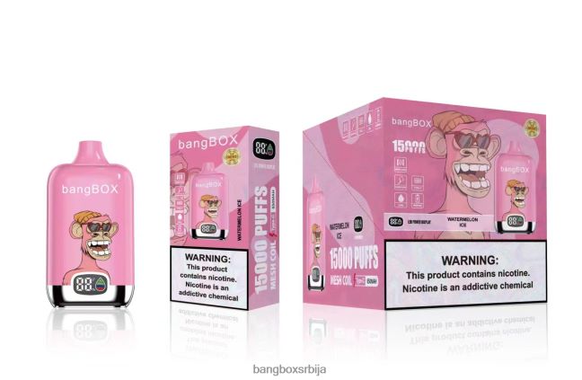Bang Box 15000 пуффс лед од лубенице - Bang Box Flavours