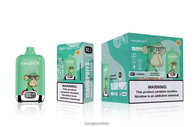 Bang Box 15000 пуффс малина кисела јабука - Bang Box Vape Review