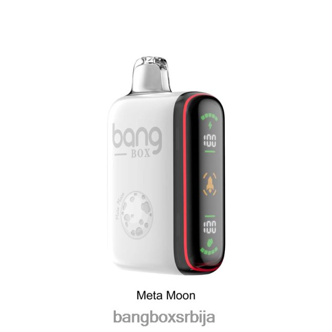 Bang Box 9000-18000 пуффс интелигентни дисплеј снаге мета моон - Bang Box Vape