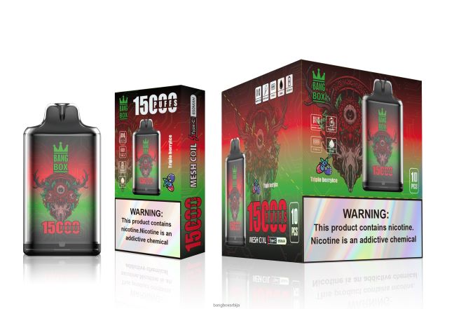 Bang Box с1-15000 пуффс троструки бобичасти лед - Bang Box Cena
