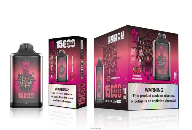 Bang Box с1-15000 пуффс малина лубеница - Bang Box Vape