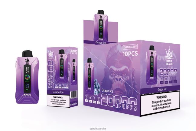 Bang Beach 20000 пуффс смарт сцреен вапе бресква манго - Bang Box Vape Review